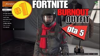 GTA 5 ONLINE - (FORTNITE) BURNOUT OUTFIT!