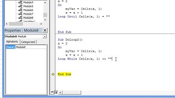 07 Loops and Report Writing Basics 083 Loop While