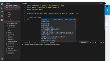 Firebase Cloud Functions 2  Creating a Simple Callable Function