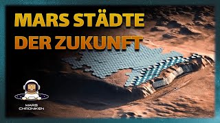 Verrückt: So sehen die Mars Städte der Zukunft aus