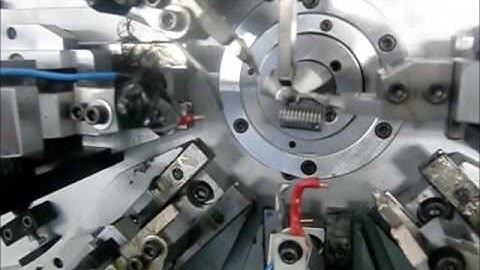 Vinston US 12-236R CNC Machine Camless Multi-Axis Wire Spring Former - Sample 05- Double Torsion