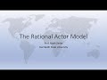 The Rational Actor Model of Foreign Policy Decision Making