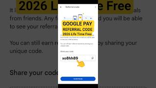 Google pay refer and earn | google pay referral code kaise use kare | google pay referral code 2026