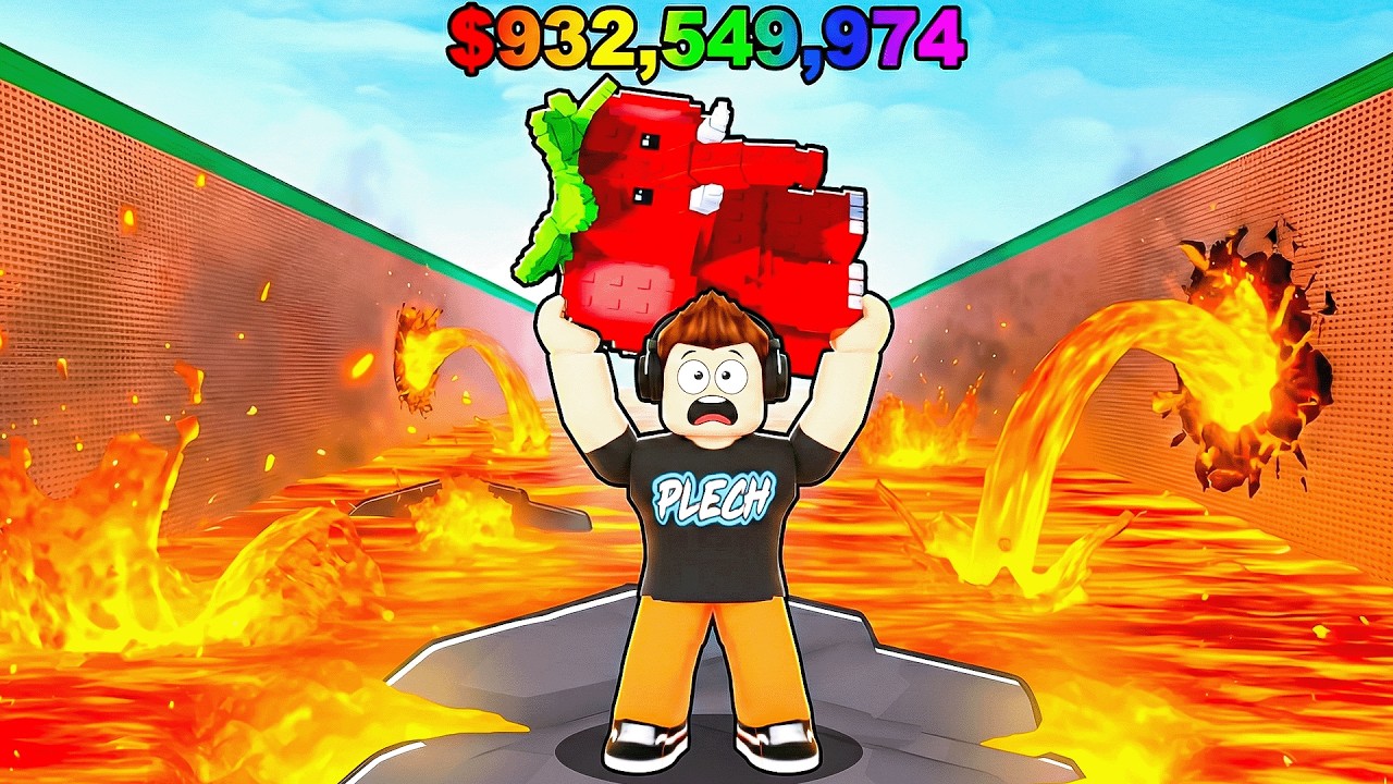 SOBREVIVÍ la LAVA por BRAINROTS!! 🔥😎