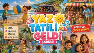 🏖️ Yaz Tatili Geldi Çocuklar İçin Eğlenceli Yaz Şarkısı Minik Bahçe