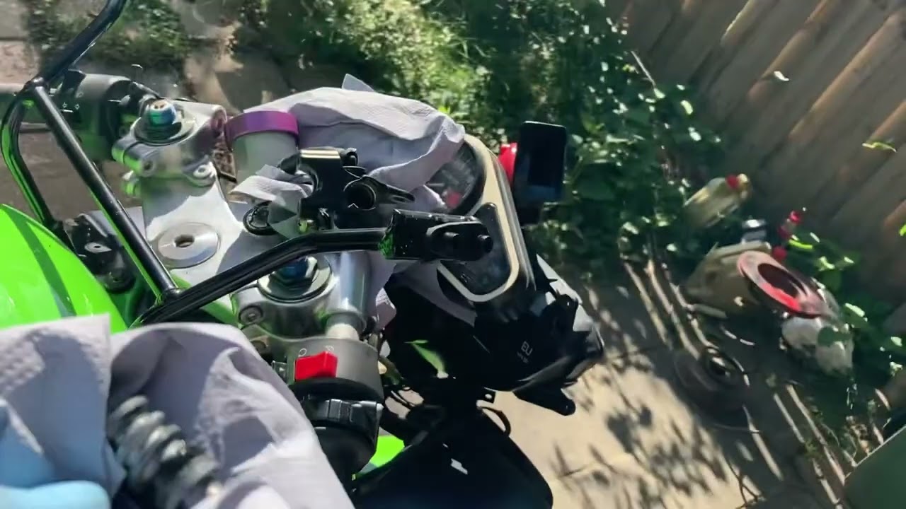 Kawasaki ZX9R, 1999, (The Joker), Front brake master