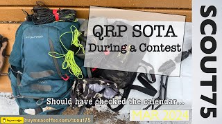 QRP SOTA During a Contest