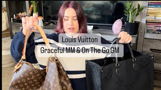 Louis Vuitton Comparison - Graceful MM \& On The Go GM