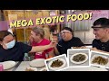 EATING EXOTIC FOOD WITH CHEF JEREMY FAVIA | BEKS FRIENDS | EATS JEREMY