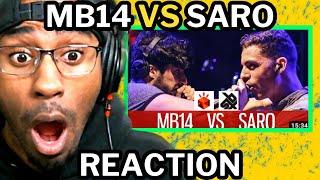 MB14 vs SARO | Grand Beatbox LOOPSTATION Battle 2017 | SEMI FINAL (REACTION)