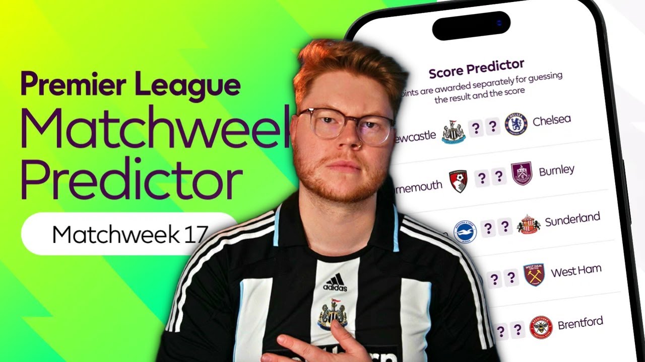 GW17 Match Predictions with Ash!