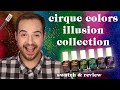 Cirque Colors ILLUSION Collection 🧲 Magnetic Multichromes!! / SWATCH & REVIEW