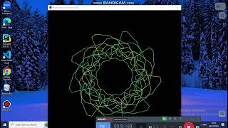 Emotive Generative Mandala #visualization #processing  Interactive Mandala Using Processing