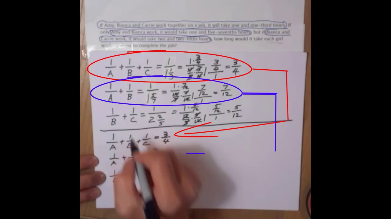 amy, bianca, carrie math video - YouTube