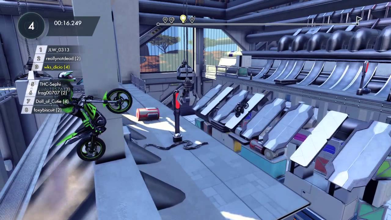 Trials Fusion gameplay with the fifa slayer