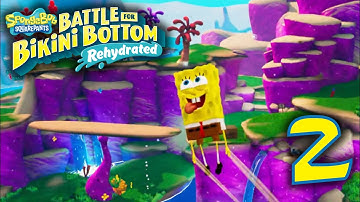 SPONGEBOB: BATTLE FOR BIKINI BOTTOM - REHYDRATED (iOS) Part 2 - Jellyfish Fields