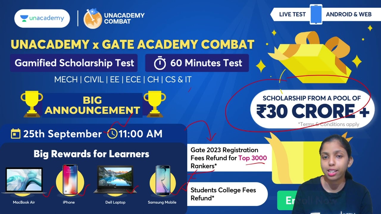 How to get scholarship for GATE for your GATE preparation? | Sweta Kumari 