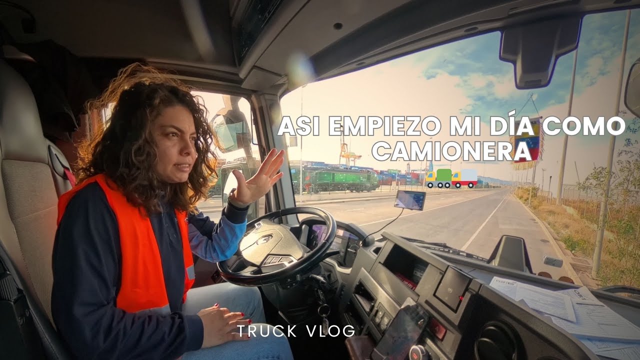 Mi rutina como CAMIONERA antes de iniciar RUTA || Mi PRIMERA RUTA DEL AÑO