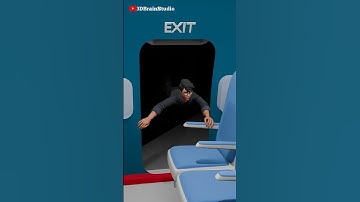 Pulling The Emergency Door On A Plane 😱 #shorts