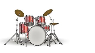 Isolated drums Sledgehammer
