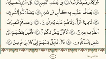 الختمه السريعه للقرآن الكريم الجزء الثالث والعشرون #23