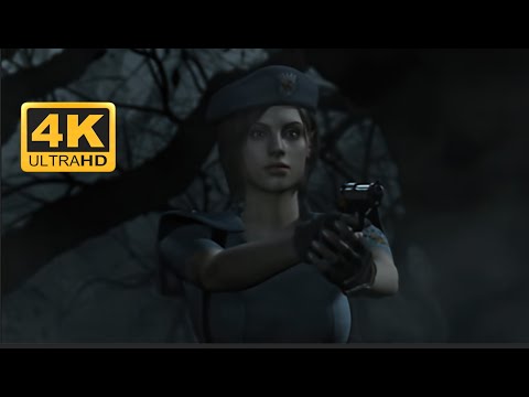 Resident Evil Remake Intro 4K Remastered With Neural Network AI 