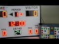 Small Size Digit Electronic Basketball Scoreboard For Basketball Matches