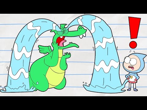 Boy &amp;amp; Dragon | 드래곤 티어스! | 아이들을위한 만화 | WildBrain