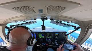 Chicago lakeshore flight over the beautiful blue waters of Lake Michigan.