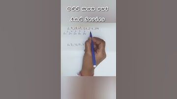 👉👉Odd man out and series easy way to solve||Number series easy questions#Shorts#Magical math tricks