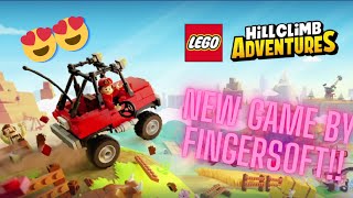 New Game by Fingersoft!!😍 || Lego Hill Climb Adventures