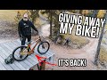 Giving away my bike!! CUSTOMISED CHEAP BIKE DOWNHILL SENDS