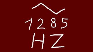 1285 hz triangle