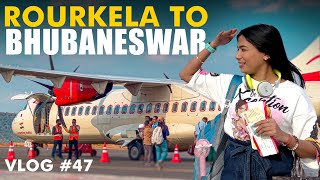 Rourkela To Bhubaneswar Flight Journey | VLOG #47