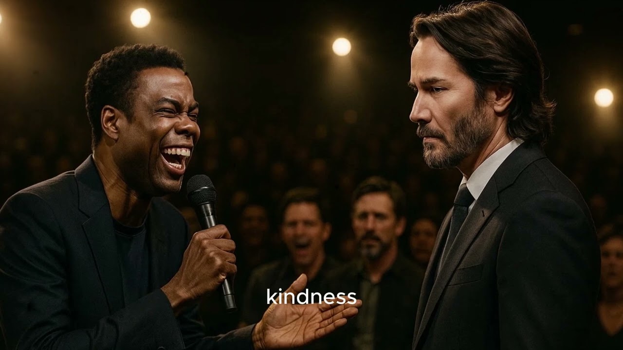 Chris Rock Makes Fun of Keanu Reeves' Age – But He Unexpectedly Responds  With a Bible Verse - YouTube