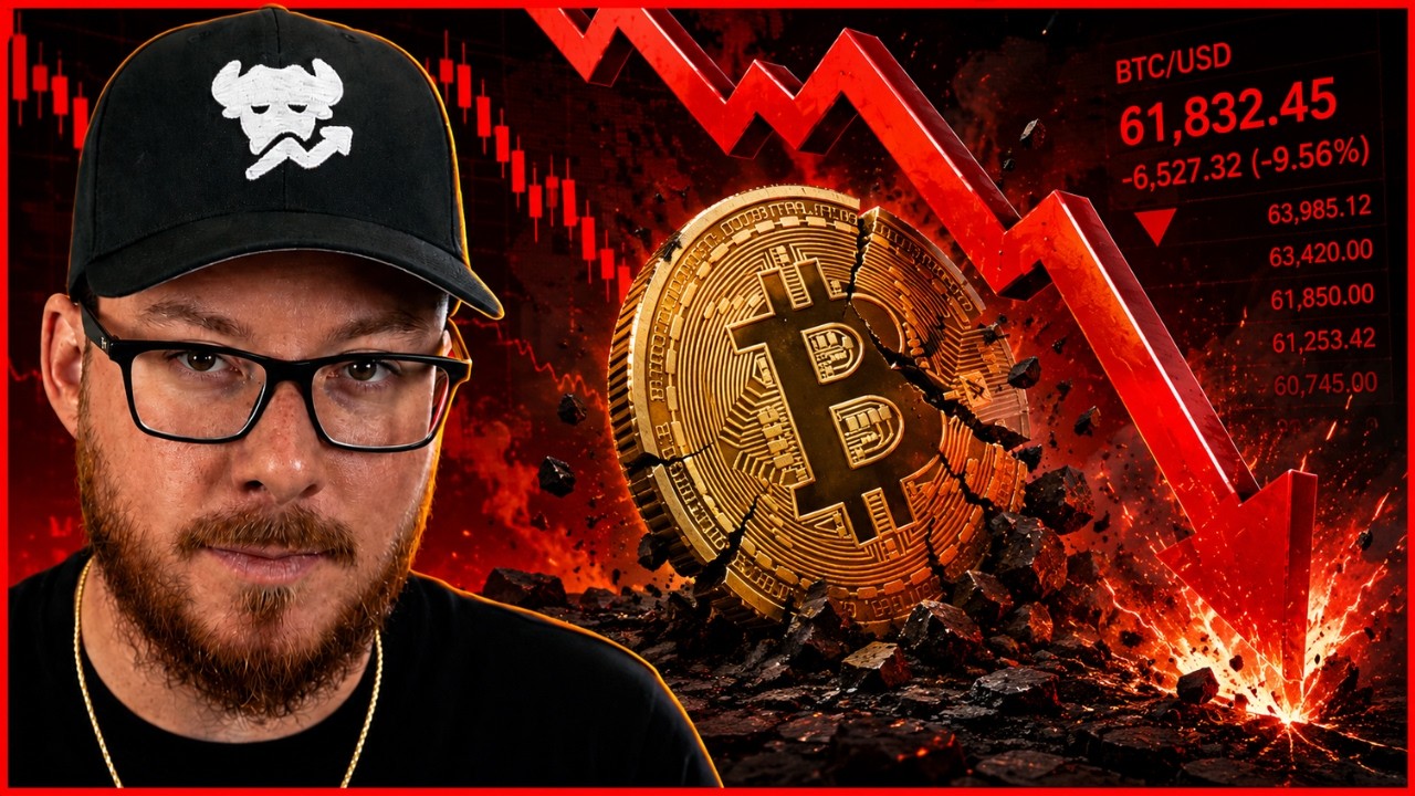 🚨 Bitcoin Is Crashing... Here's My Next Buy Zone