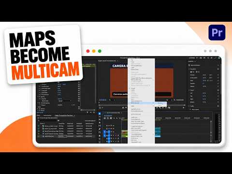How to Turn a Timecode Sync Map into Multicam Clips in Premiere Pro
