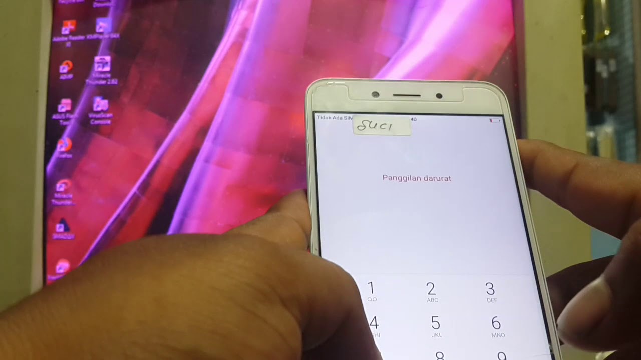 Cara Buka Password Oppo - Cara Buka Pola Oppo f1s via MRT Dongle