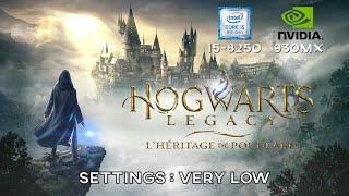Hogwarts Legacy 2023 (ASUS A442U Geforce 930MX, I5-8520u, 8GB RAM)