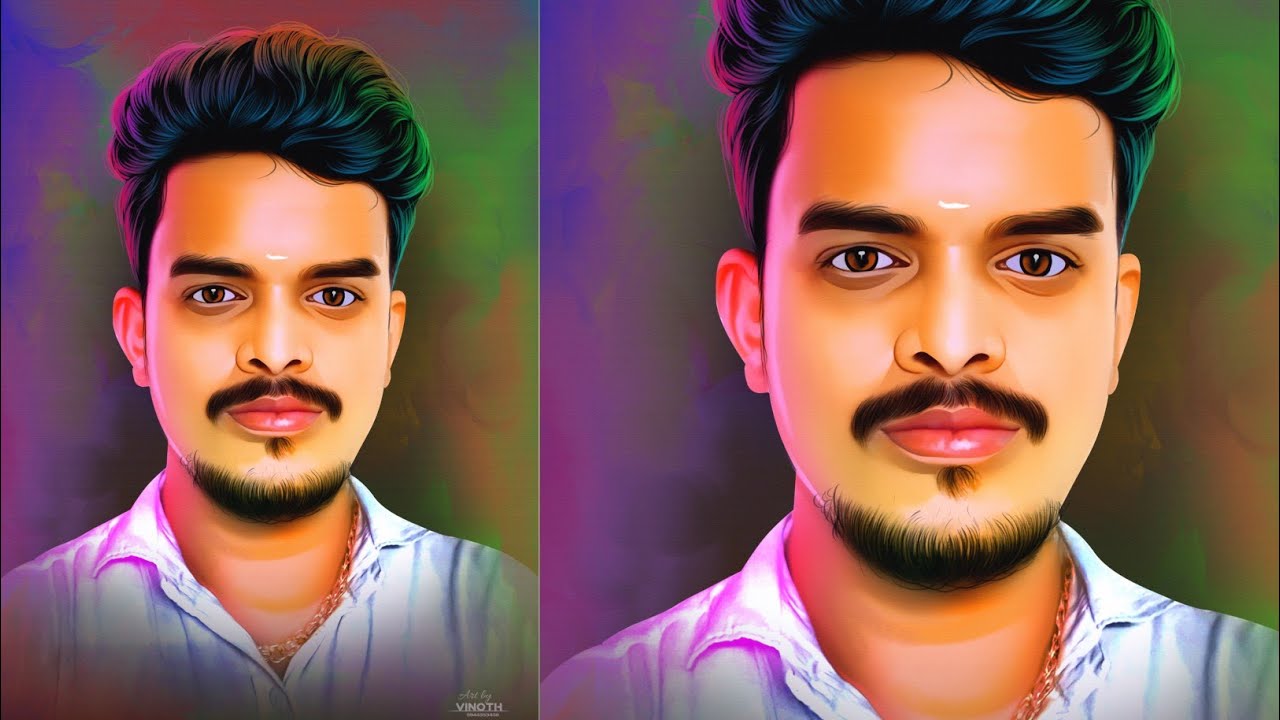 digital oil painting sumatge work tutorial vinoth digital art YouTube