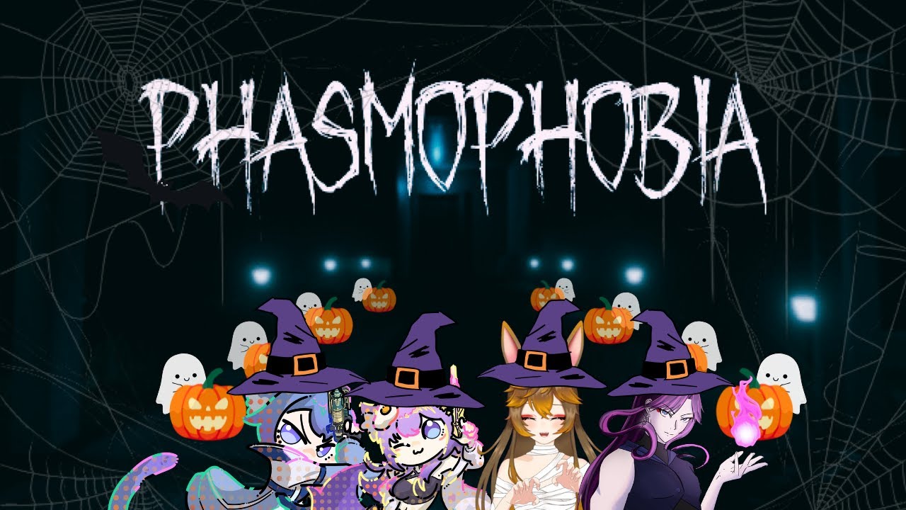 【Phasmophobia】·.萬聖夜.·【伊哇 IwaMidorin】w/Kuro,XiaoKang,Sora | MYViki