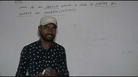 Unit 03 Introduction to C++_CMS Class XI Video 06