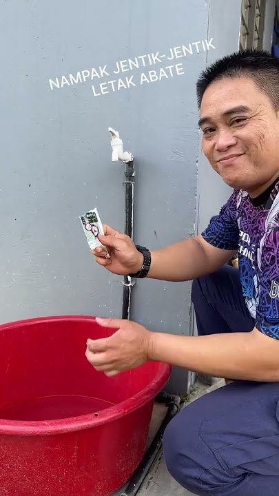 Hapuskan tempat pembiakan nyamuk aedes ❗️🦟 #10minitseminggu #tidakpedulimautmenanti #nyamukaedes