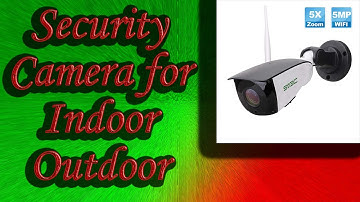 SV3C 5MP WiFi Security Camera for Indoor Outdoor | Products Square Online
