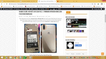 Huawei Clone i Bo Note X8 Flash File MT6580 Stock Rom Lcd Fixed Firmware Download Link