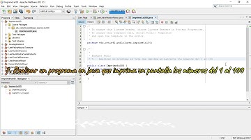 Números del 1 al 100 con while