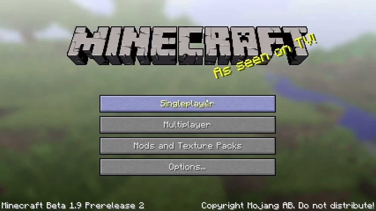 Minecraft 1.9 Update