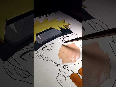 uzumaki Naruto 🔥 #art #animeshorts #animeeart #anime #mhacommunity #drawing #naruto #edit
