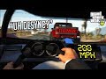 Crazy Kid Rams Moderator going 200MPH! (GTA RP)