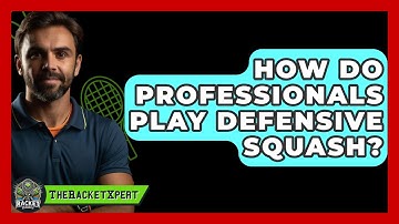 How Do Professionals Play Defensive Squash? - The Racket Xpert